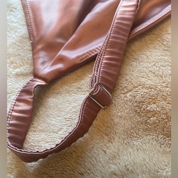 Parade Longline Bralette Glow Satin - pink champagne - Picture 4 of 6